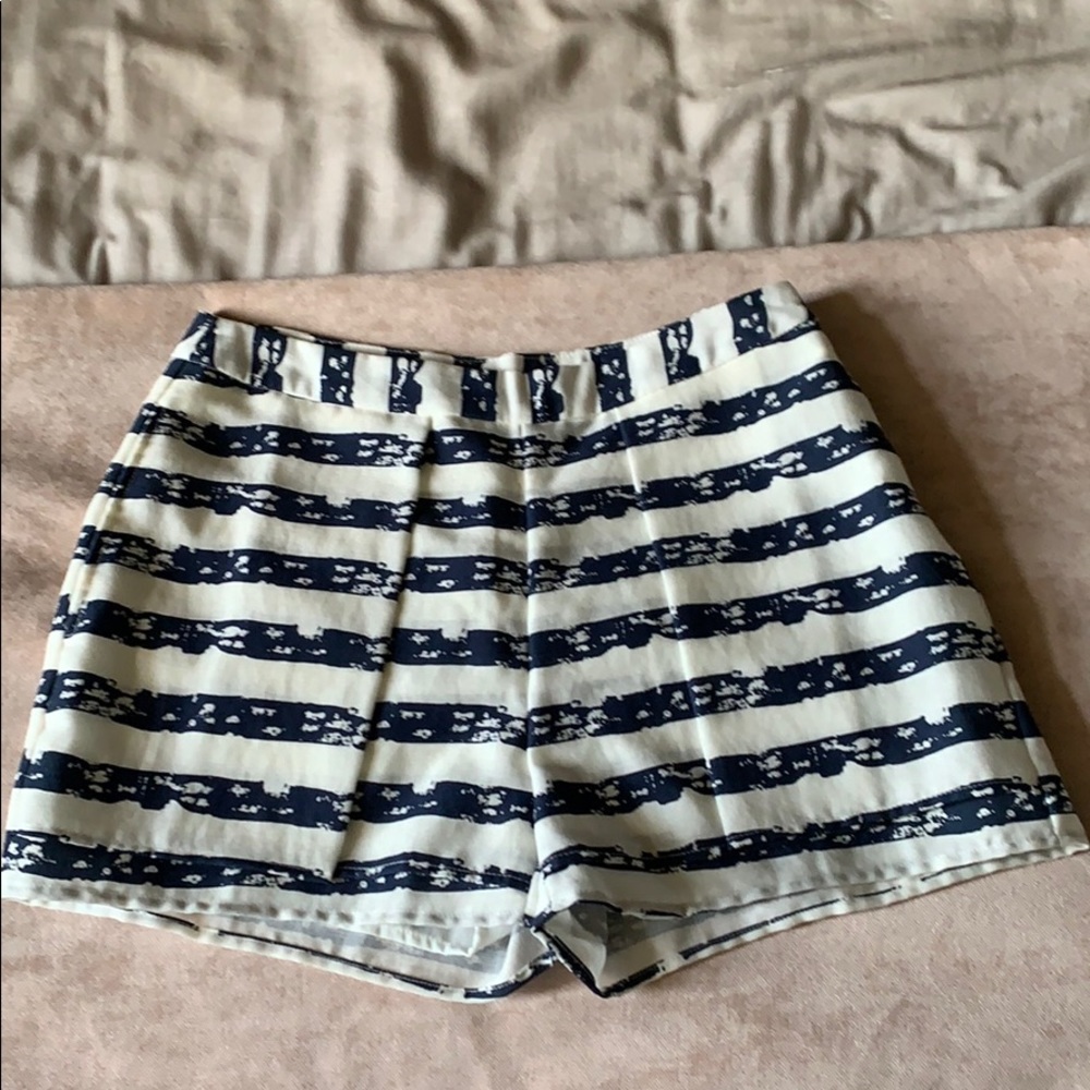 Striped shorts